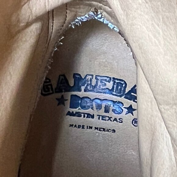 Game Day Boots Southern Illinois University Sulkis Distressed Leather Size 11B - Picture 5 of 14